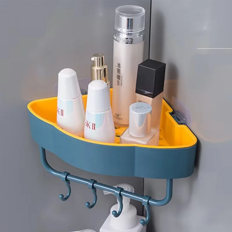 Plastic self adhesive with mini hanger bathroom and kitchen corner