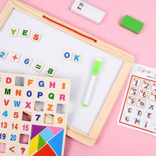 Kids Wooden Educational Learning Board