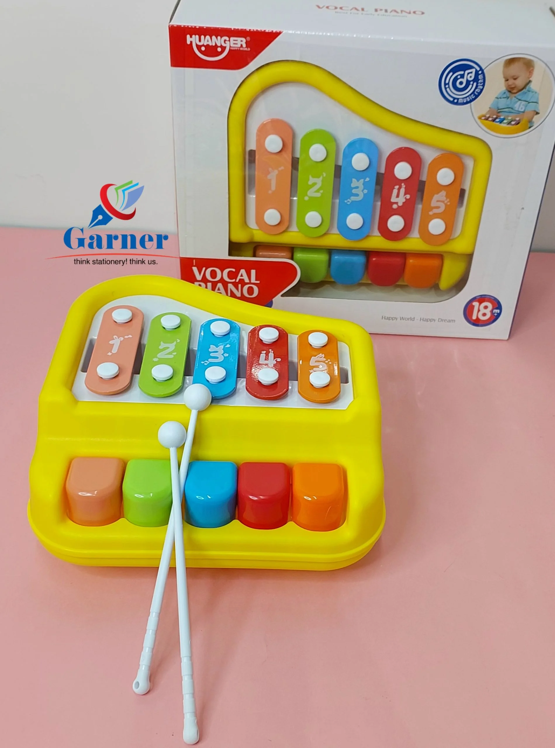 Gooyo 2-in-1 Musical Piano & Xylophone Toy