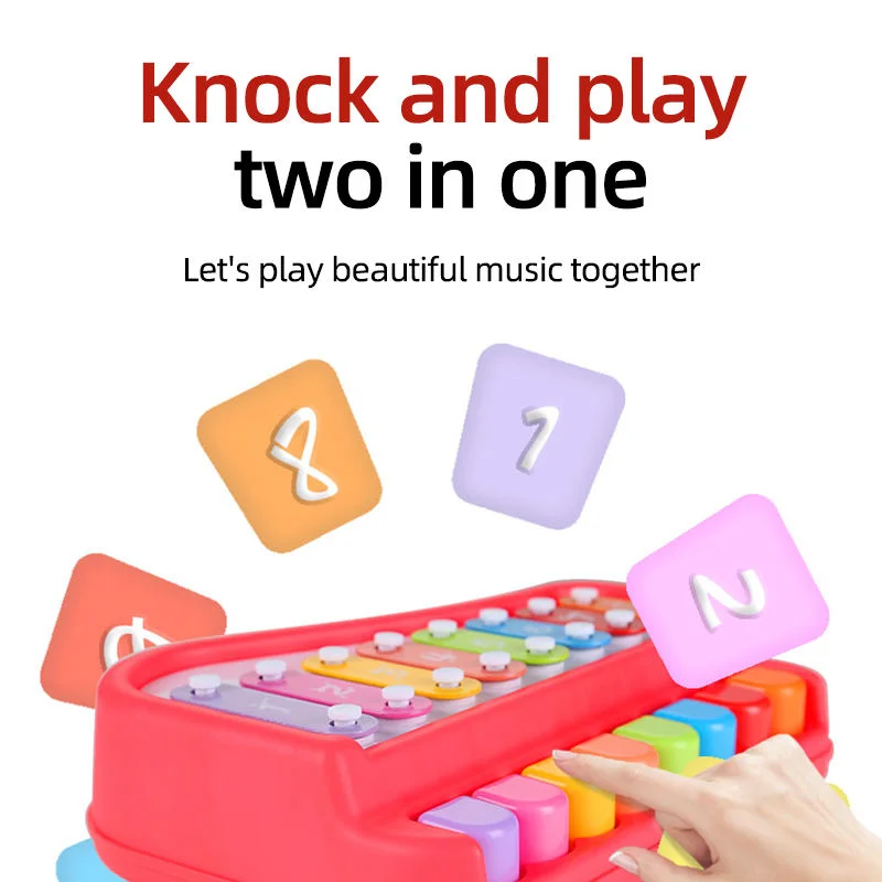 Gooyo 2-in-1 Musical Piano & Xylophone Toy