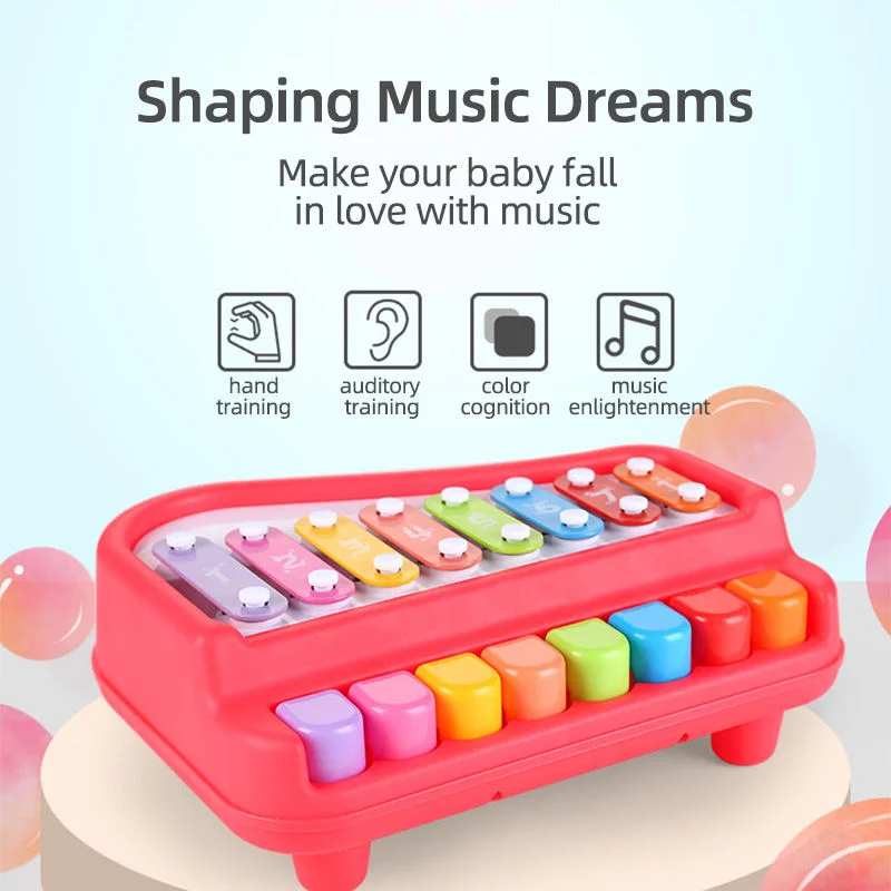 Gooyo 2-in-1 Musical Piano & Xylophone Toy