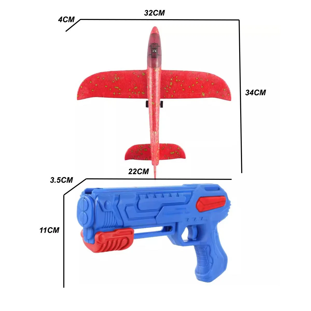 Airplane Launcher Gun Toy