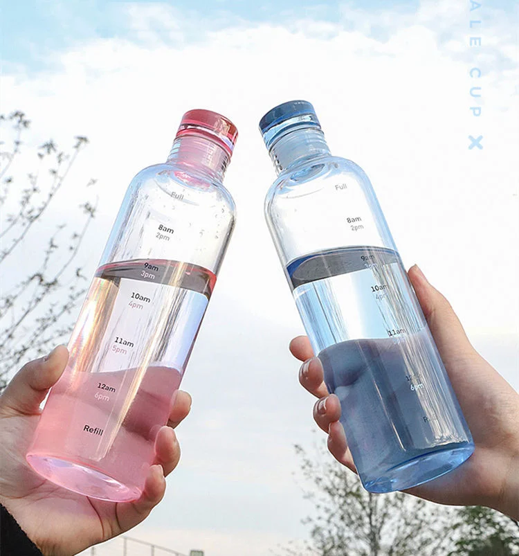 4453. Hydration Time Marker Water Bottle – 700ml