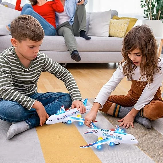 High Speed Auto Rotate Airplane – AirBus A380 Toy