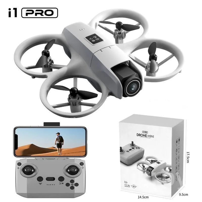 i1 Pro Mini Drone with HD Camera – Portable RC Aircraft for Adults & Teens, 360° Flip