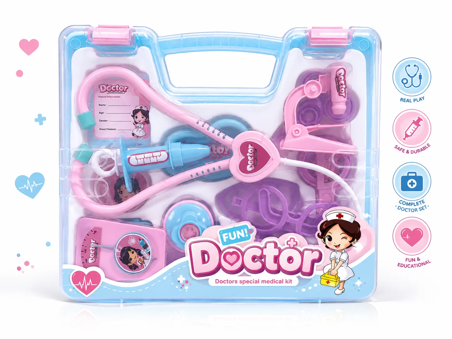 ids Doctor Medical Play Set with Carry Case