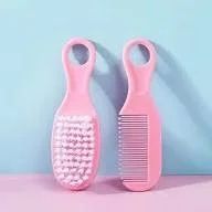 Soft Baby Hair Brush & Comb Set for Newborn – Gentle Scalp Care .