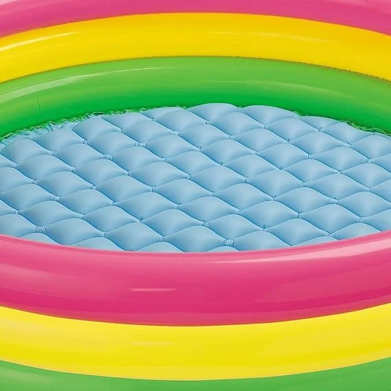 Inflatable Kids Pool Bath Pool Tub with pumper free  - 34x 10 Inches