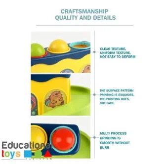 Interactive Educational Hammering Ball Toy for Kids
