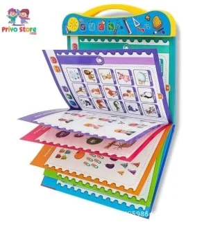 Interactive Talking Study Book for Kids with Learning Pen- 58 page(Clone-95)