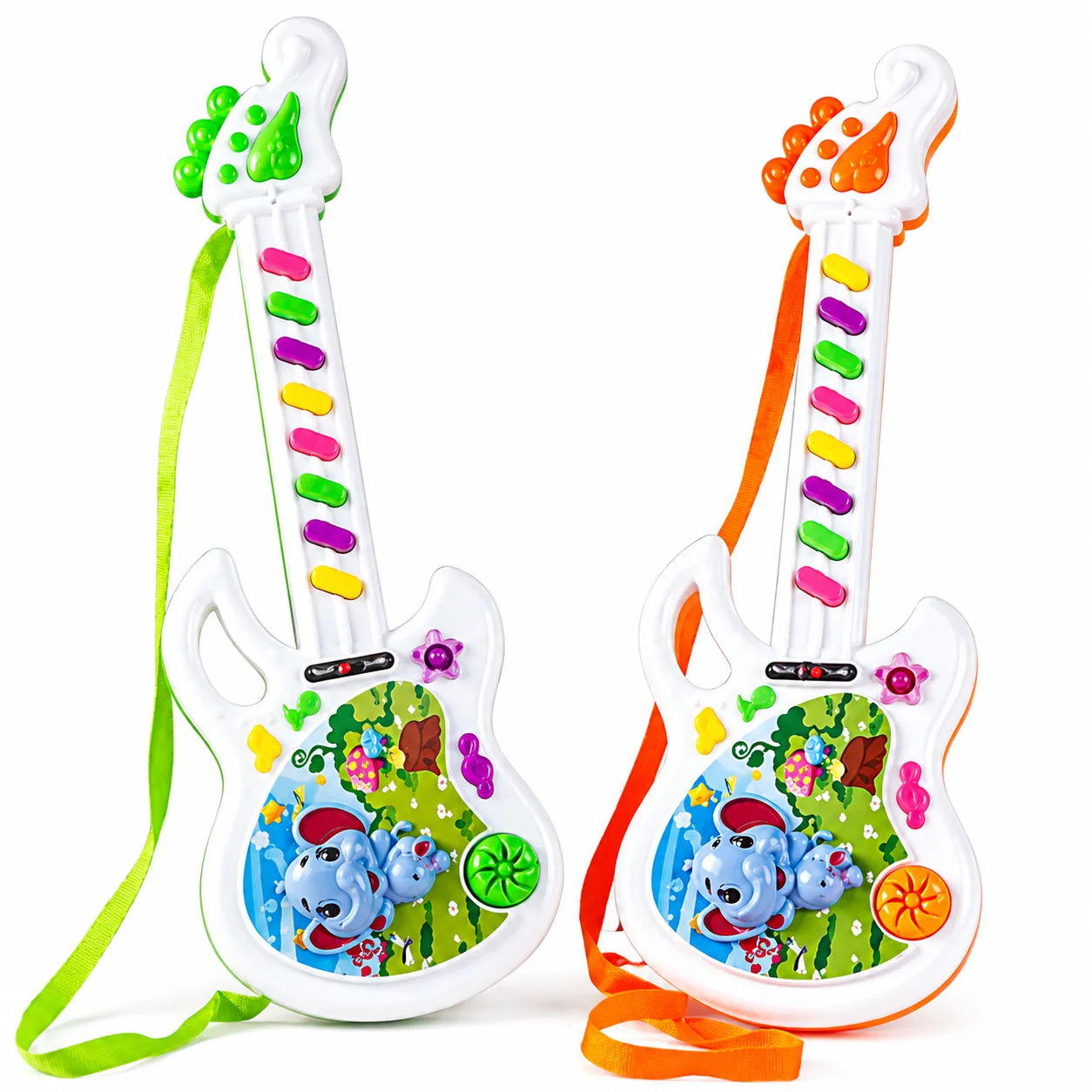 Kids Musical Toy Guitar with Light & Sound