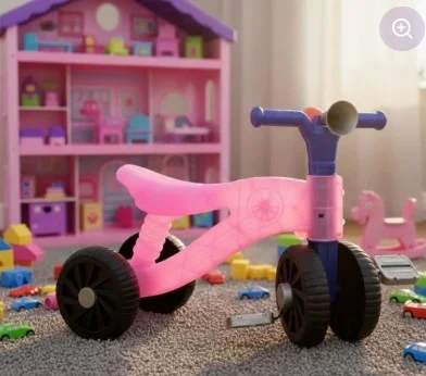Kids Ride-On Balance Bike | My First Scooter Toy for Toddlers | Indoor & Outdoor Ride Toy