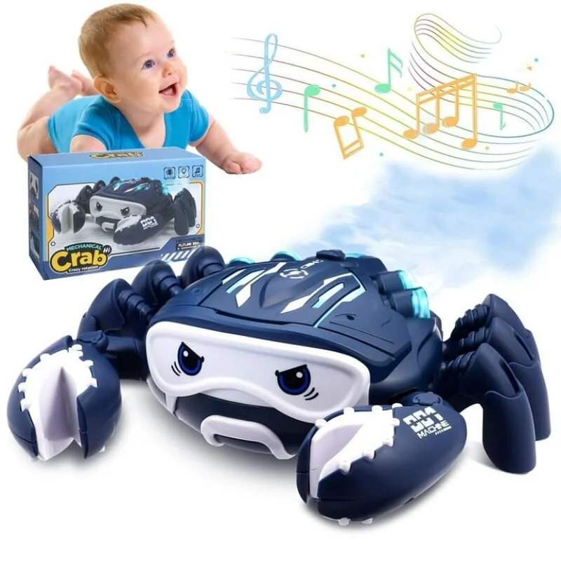 Mechanical Hi-Tech Crab Toy – Crazy Rotation