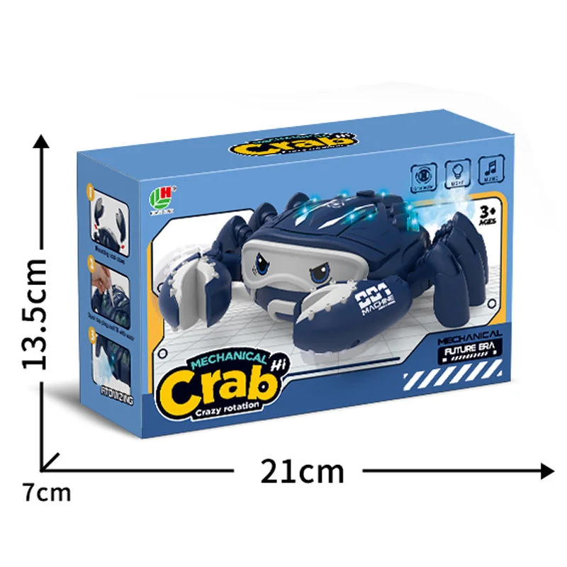 Mechanical Hi-Tech Crab Toy – Crazy Rotation