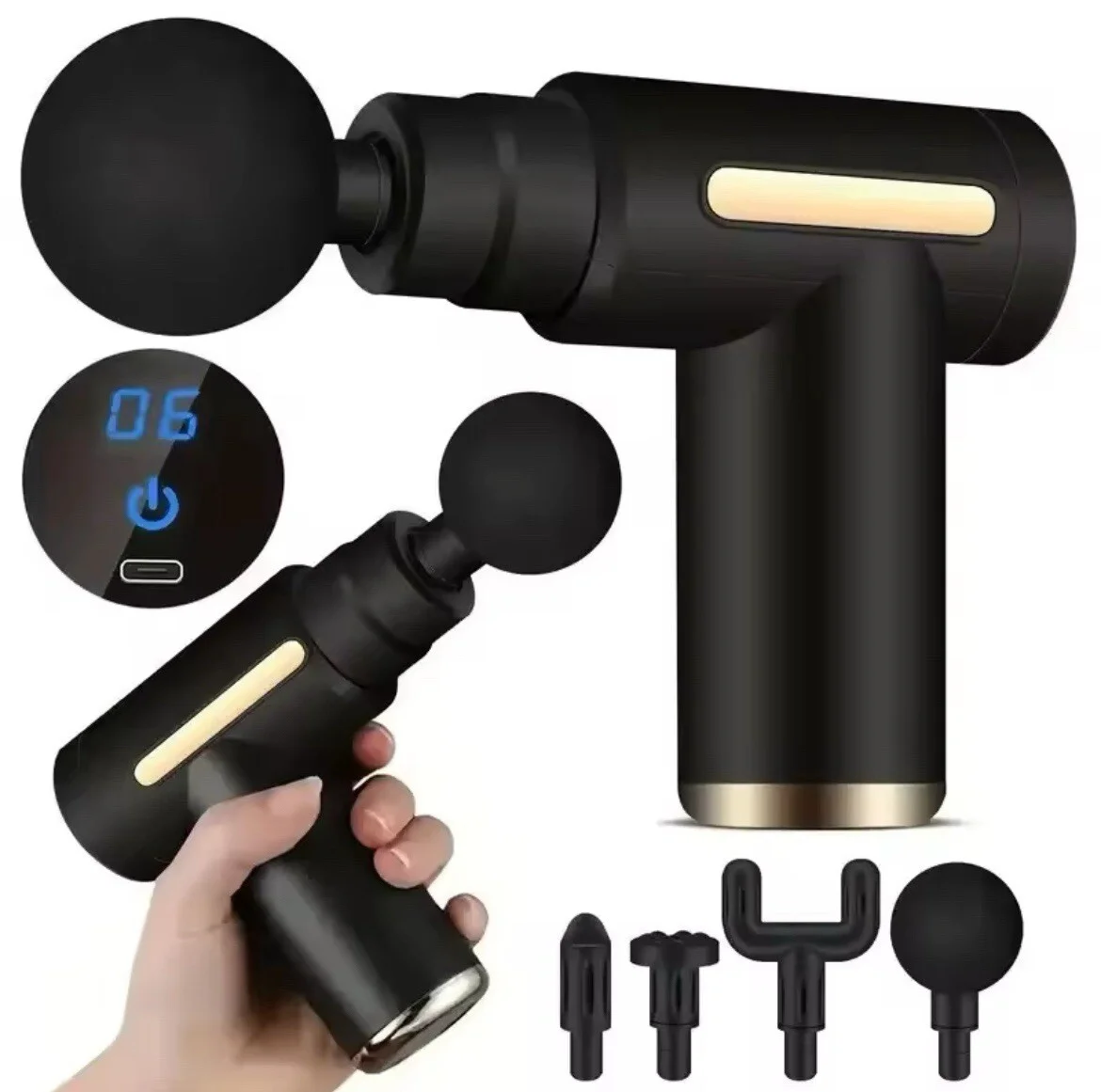 Mini Massage Gun – Portable Deep Tissue Muscle Massager