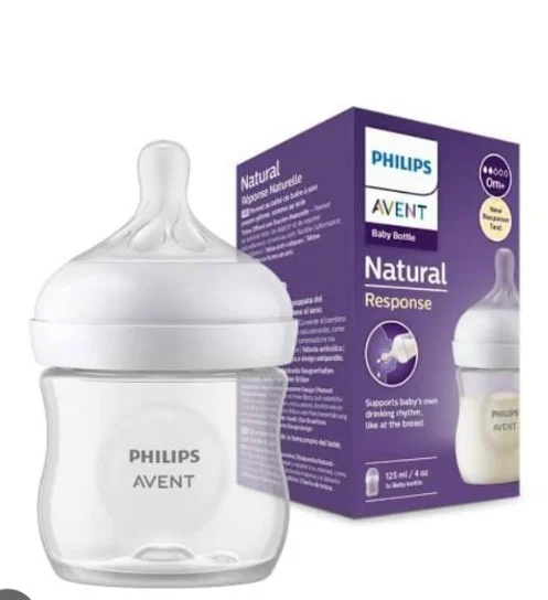 Philips Avent Baby Feeder 0m+ 125ml Natural Response Baby Feeding Bottle
