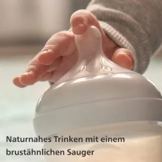 Philips Avent Baby Feeder 0m+ 125ml Natural Response Baby Feeding Bottle