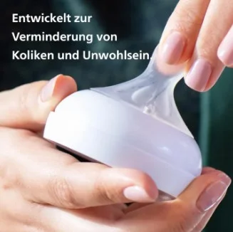 Philips Avent Baby Feeder 0m+ 125ml Natural Response Baby Feeding Bottle