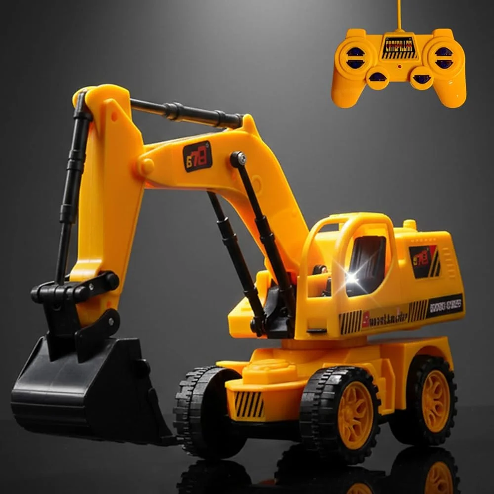 Rechageable Remote control Recharge Excavator Toy for kids