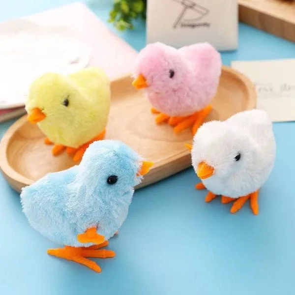2 pcs Baby Chicken key jumpingToy For Kids
