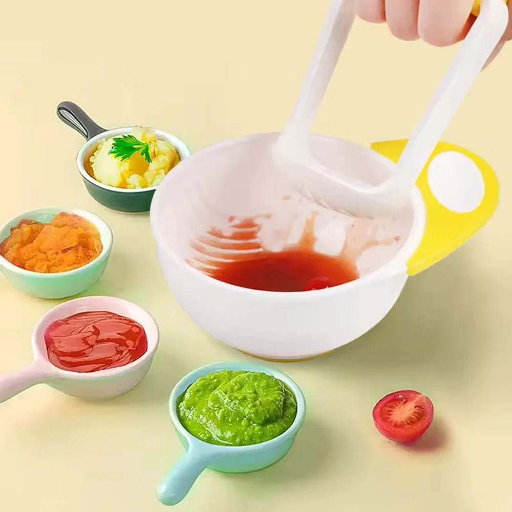 Baby Feeding Bowl & Masher