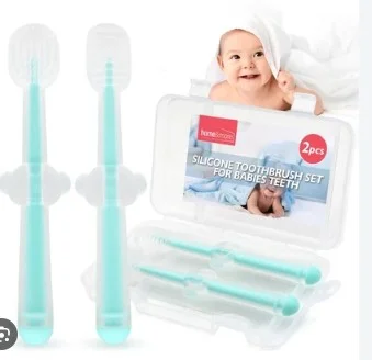Bloom Bell Baby Tongue Cleaner 3Pcs Set