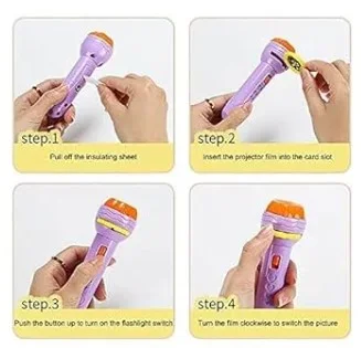 Animal Projection Flashlight Toy