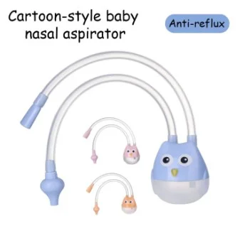 7705. Newborn Baby Nasal Aspirator Owl Shape