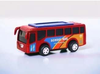 Mini School push spring bus for kids
