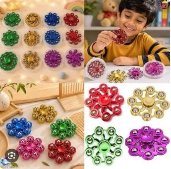 Metal Gear Fidget Spinner toy for kids