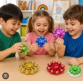 Metal Gear Fidget Spinner toy for kids