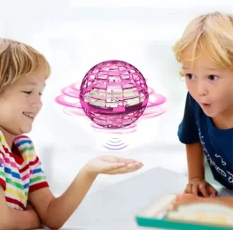 Rechargeable Flying Ball Space Orb Magic Mini Drone UFO Boomerang Spinner Toy