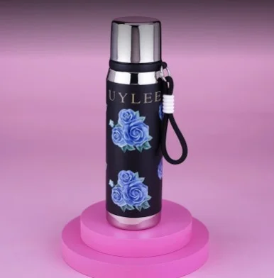 550ml stainless steel Double-walled design to keep drinks hot or cold for up to 12 hours, leak-proof construction