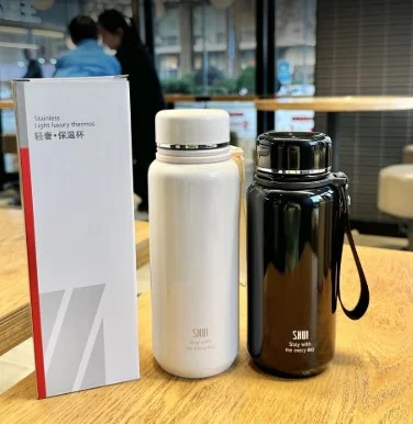 ZS-9120 model 420ml Light Luxury Stainless Steel Thermos Cup for Women, Stylish and Portable, Compact Water Bottle for Children and Students, Men's Cup Wholesale