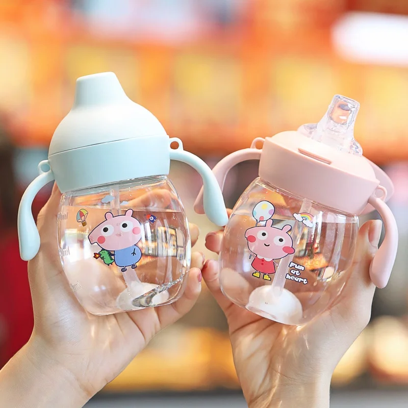 Sippy Cup with Handles for Children's Drinking water pot