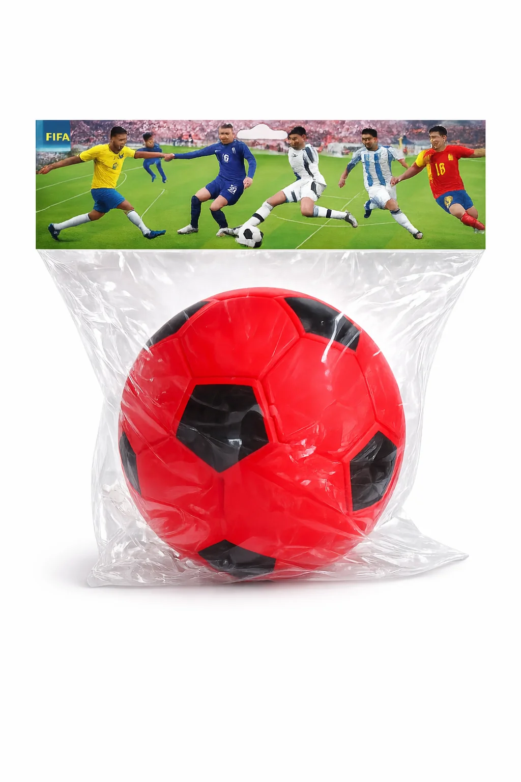 Soft Rubber Football Toy – Safe for Kids Training
