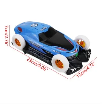 Stand LED Light Toy Car for Kids - Color ( red, blue)