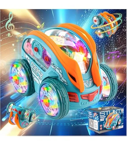 Stunt Tipper 360° Music & Light Car Toy