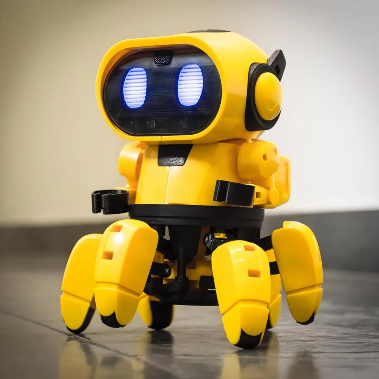 Smart Walking Robot Toy with LED Light & Music for Kids