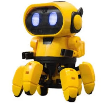 Smart Walking Robot Toy with LED Light & Music for Kids