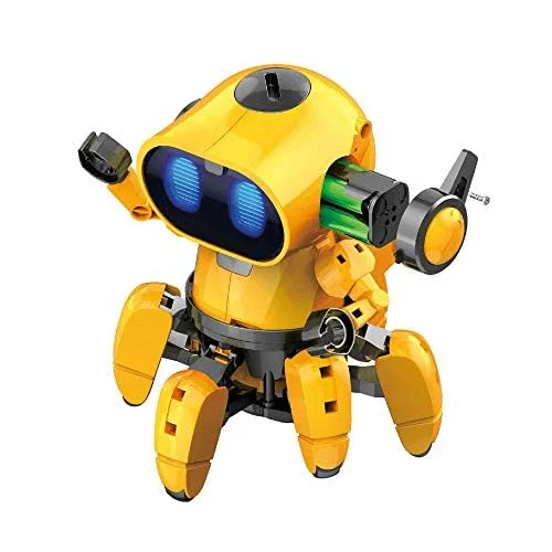 Smart Walking Robot Toy with LED Light & Music for Kids