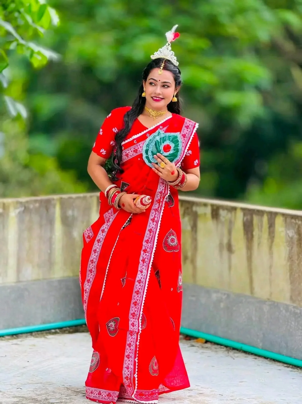 Puja Special Saree