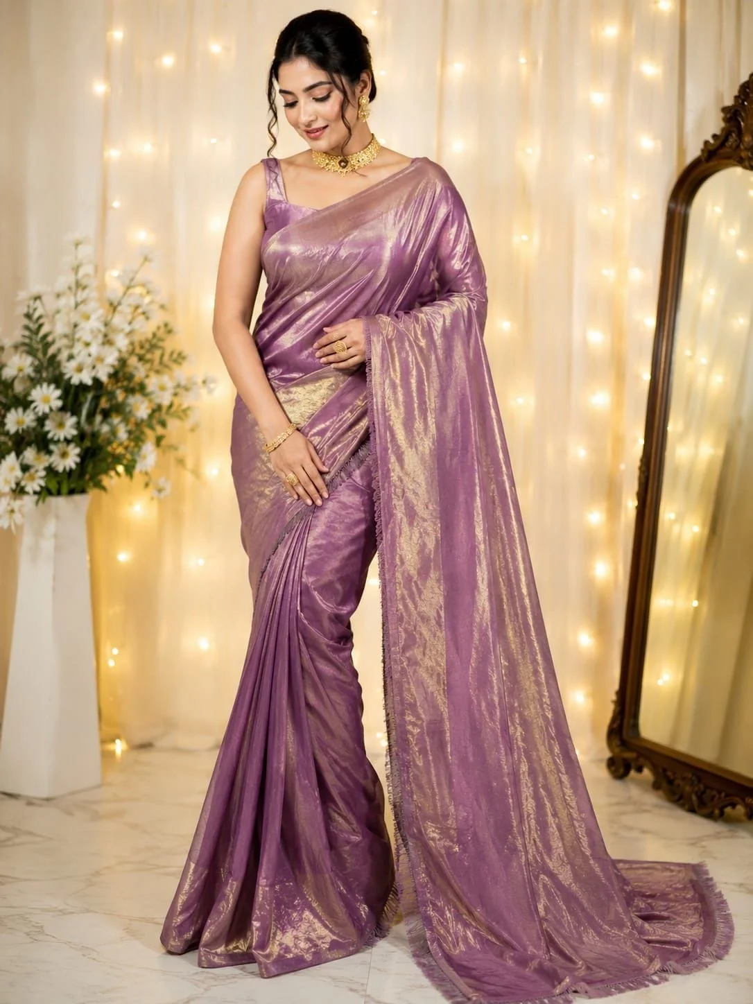 Indian Fendi / Simar Silk Saree