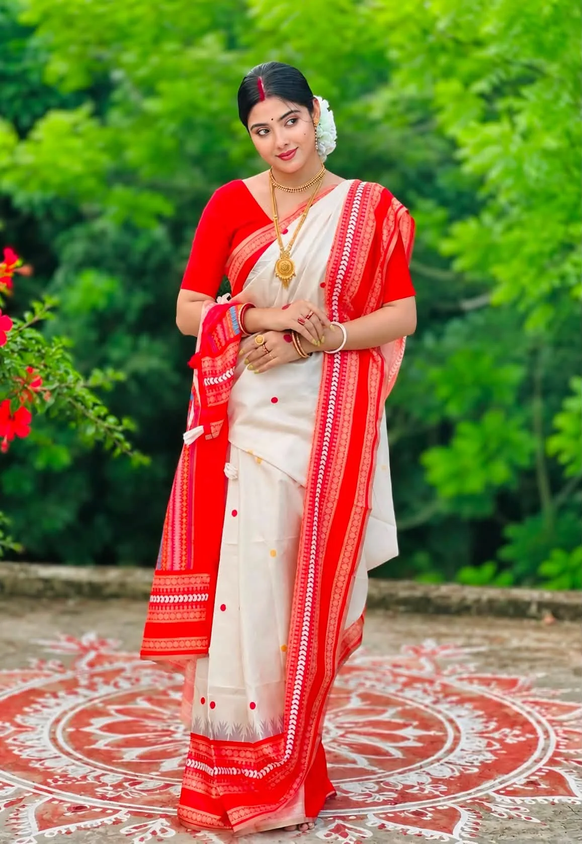 Indian Inspired Assam Silk Saree