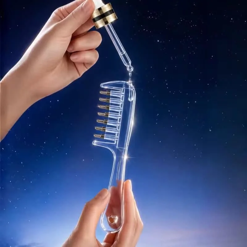2-in-1 Hair Oil Comb | সহজে তেল লাগান + স্ক্যাল্প ম্যাসাজ করুন