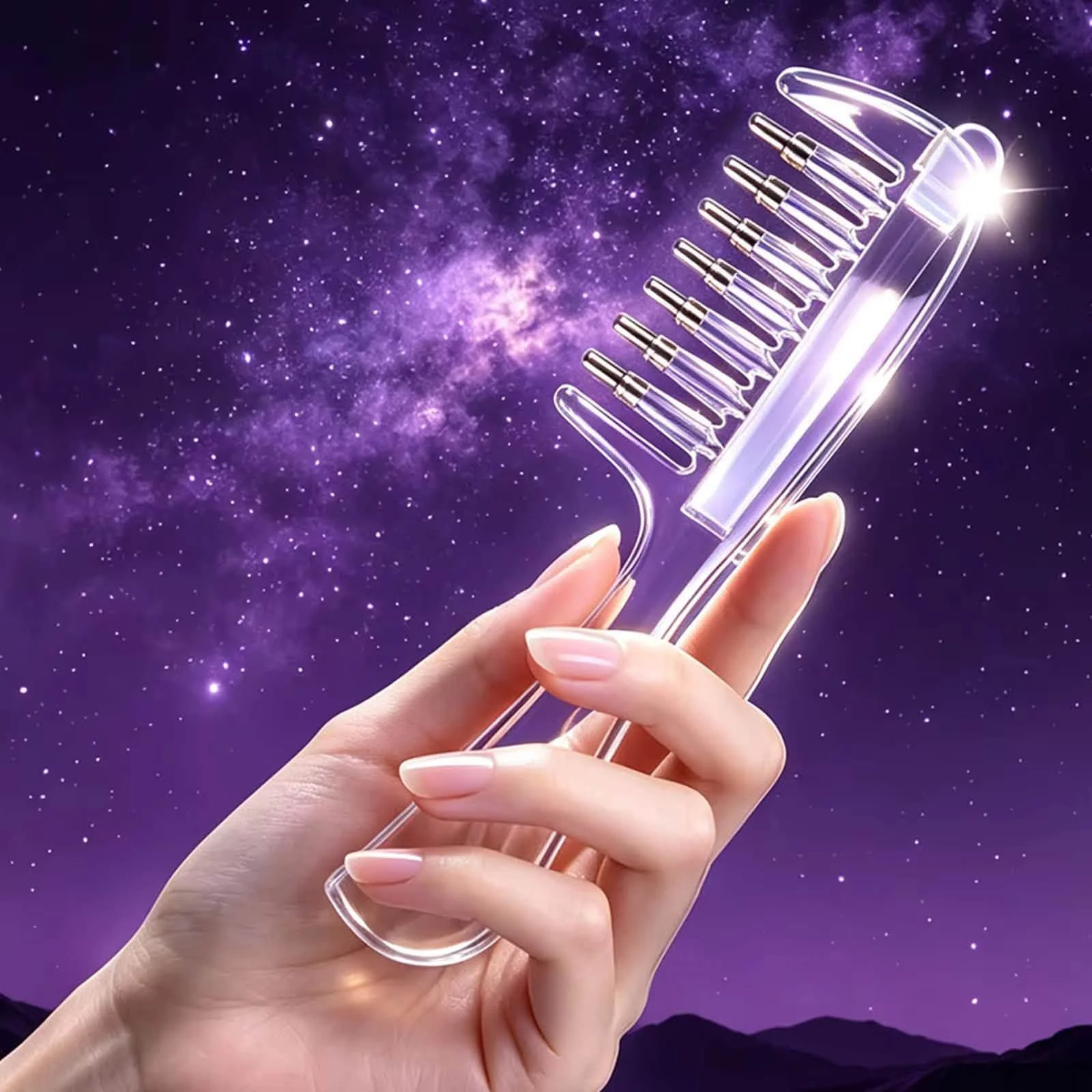 2-in-1 Hair Oil Comb | সহজে তেল লাগান + স্ক্যাল্প ম্যাসাজ করুন