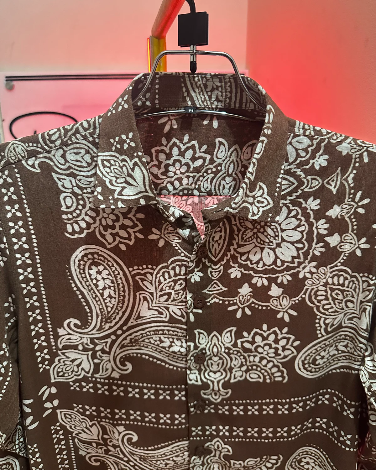 Urban Signature Premium Printed Boxy Fit Shirt thumb 2