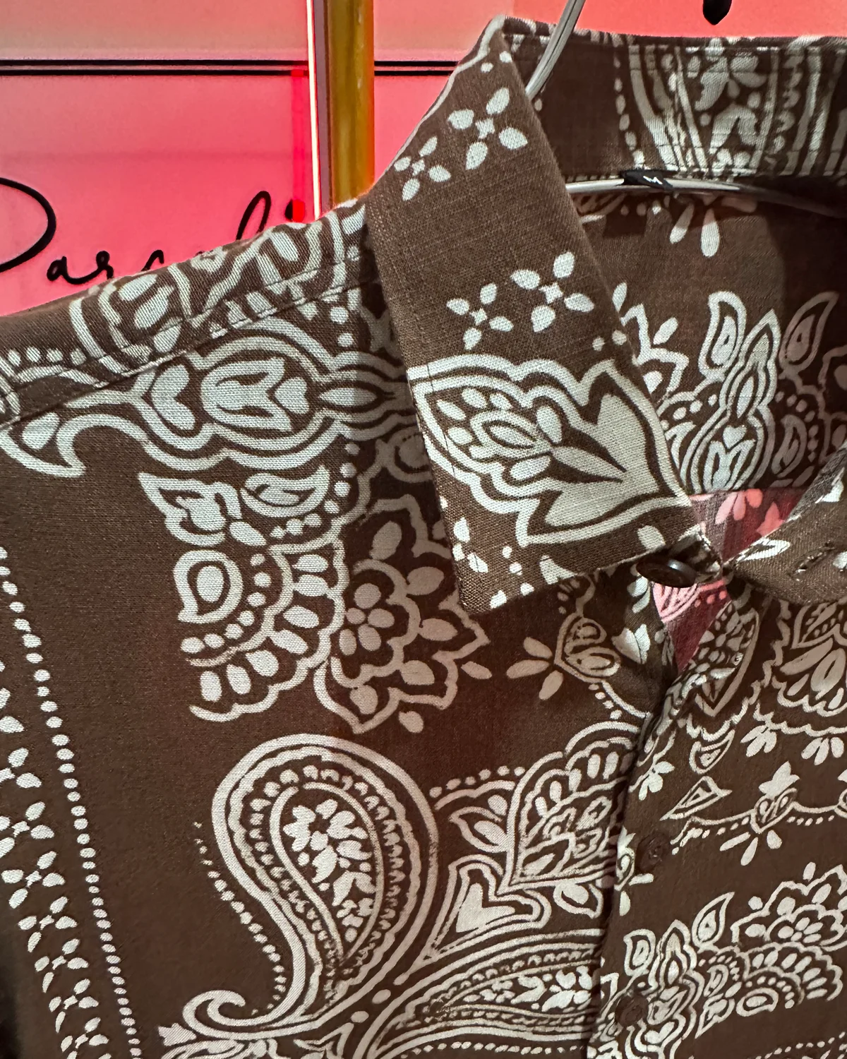 Urban Signature Premium Printed Boxy Fit Shirt thumb 3