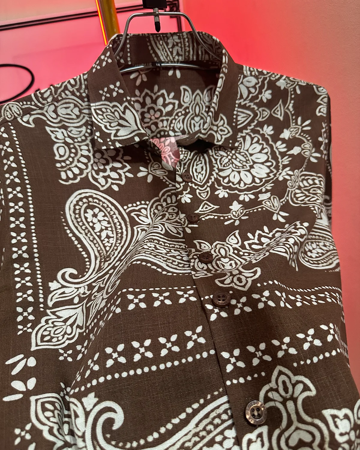 Urban Signature Premium Printed Boxy Fit Shirt thumb 5