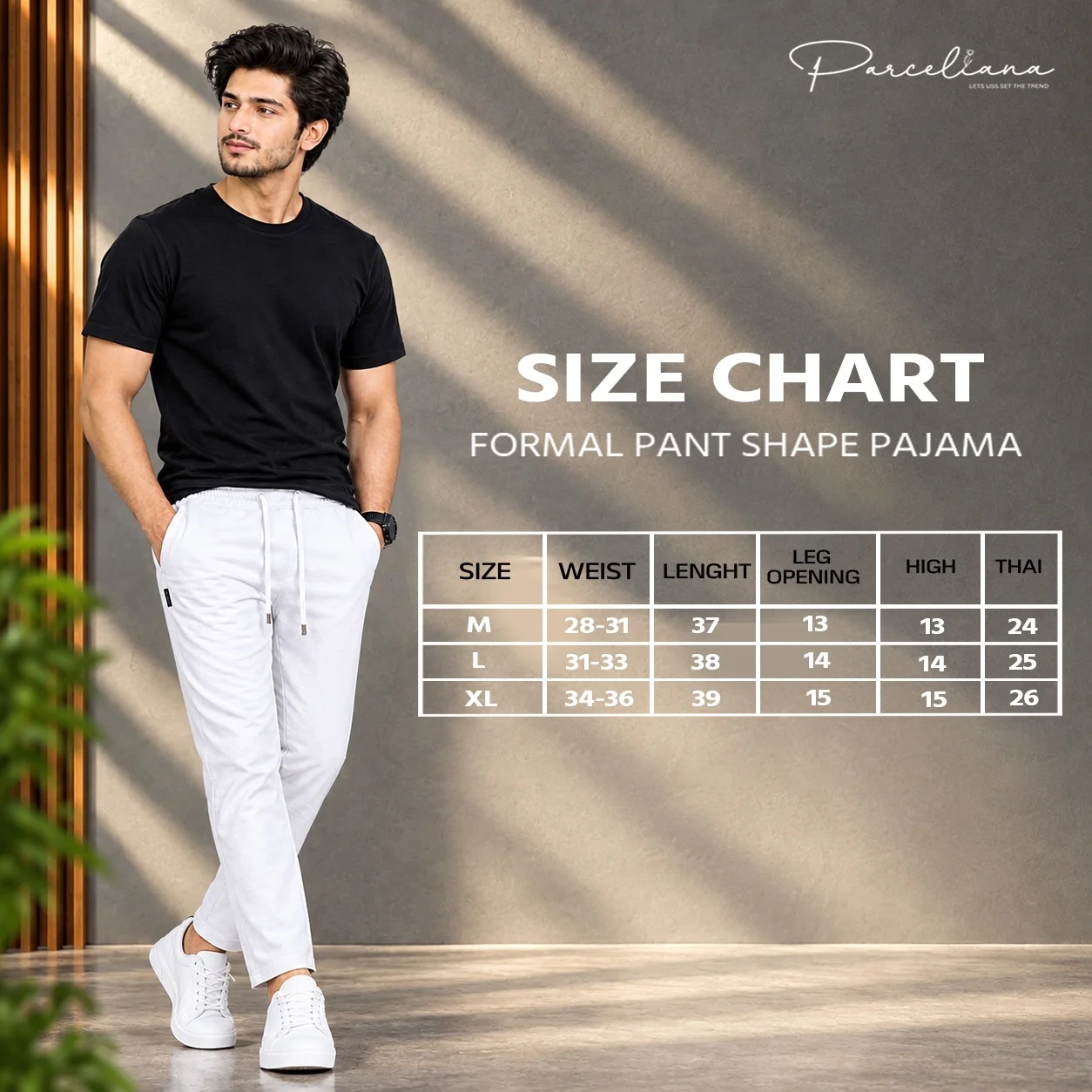 Premium White China Dubi Stitch Pant Cut Pajama thumb 7